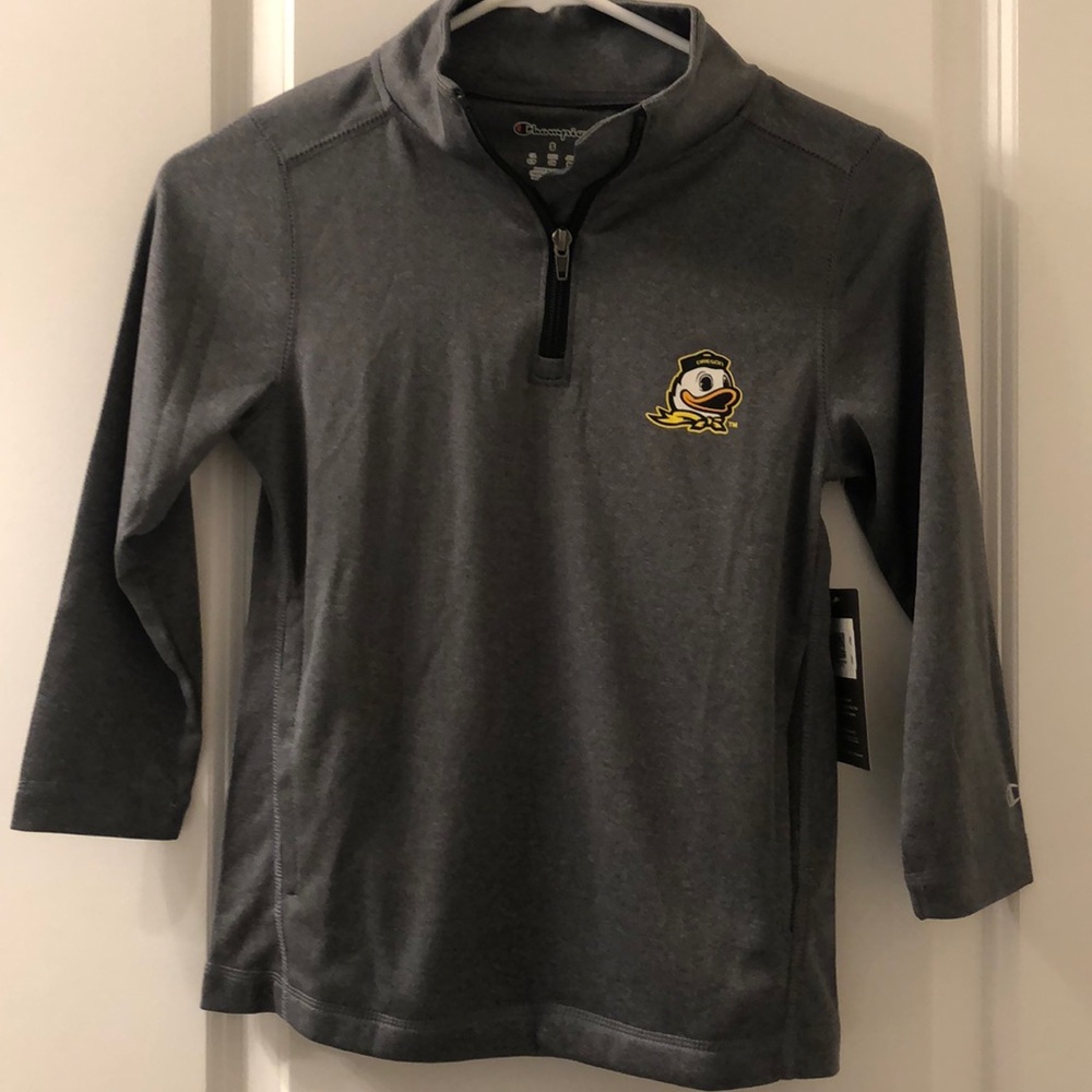 University of Oregon kids zip up